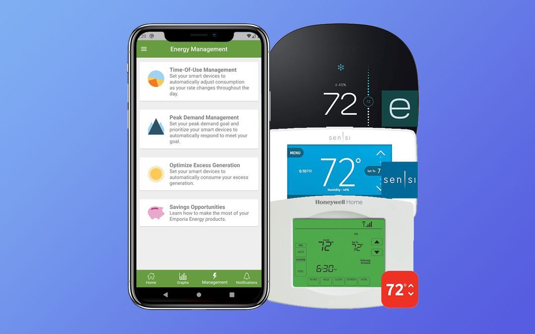 Emporia Energy Management Features for Thermostats